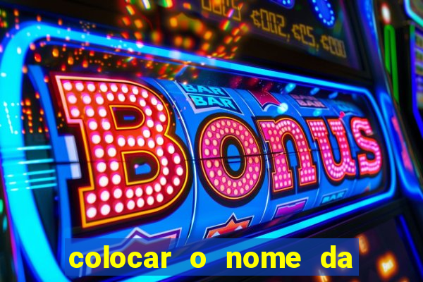 colocar o nome da pessoa no congelador